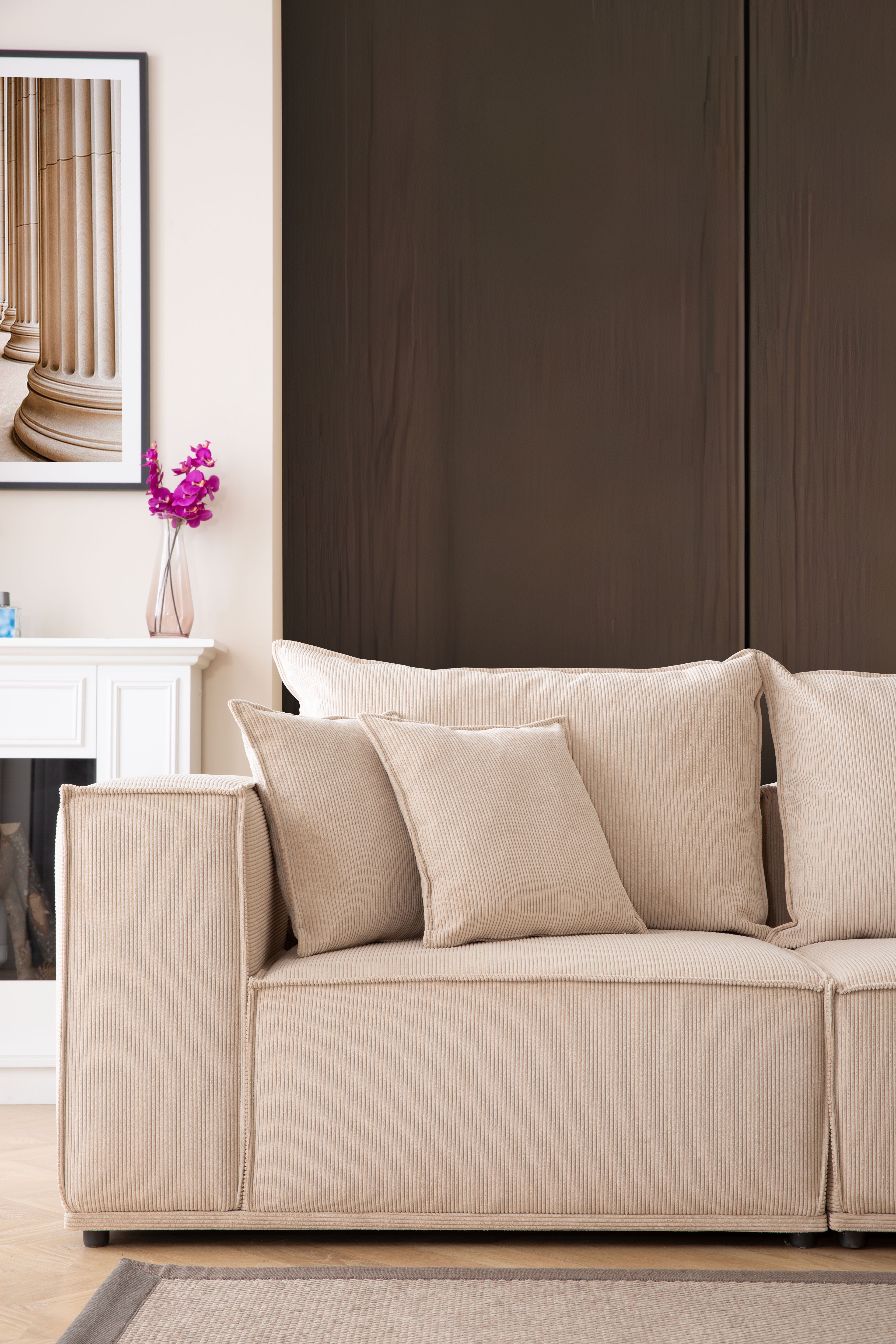 Valnott-Line 3'lü Koltuk-Koltuk & Berjer-9-Milagron.com