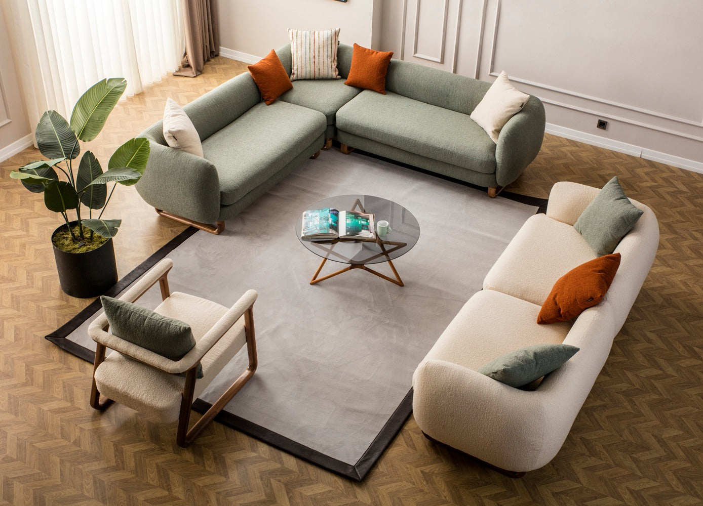 Valnott-Liz Köşe Koltuk-Koltuk & Berjer-3-Milagron.com