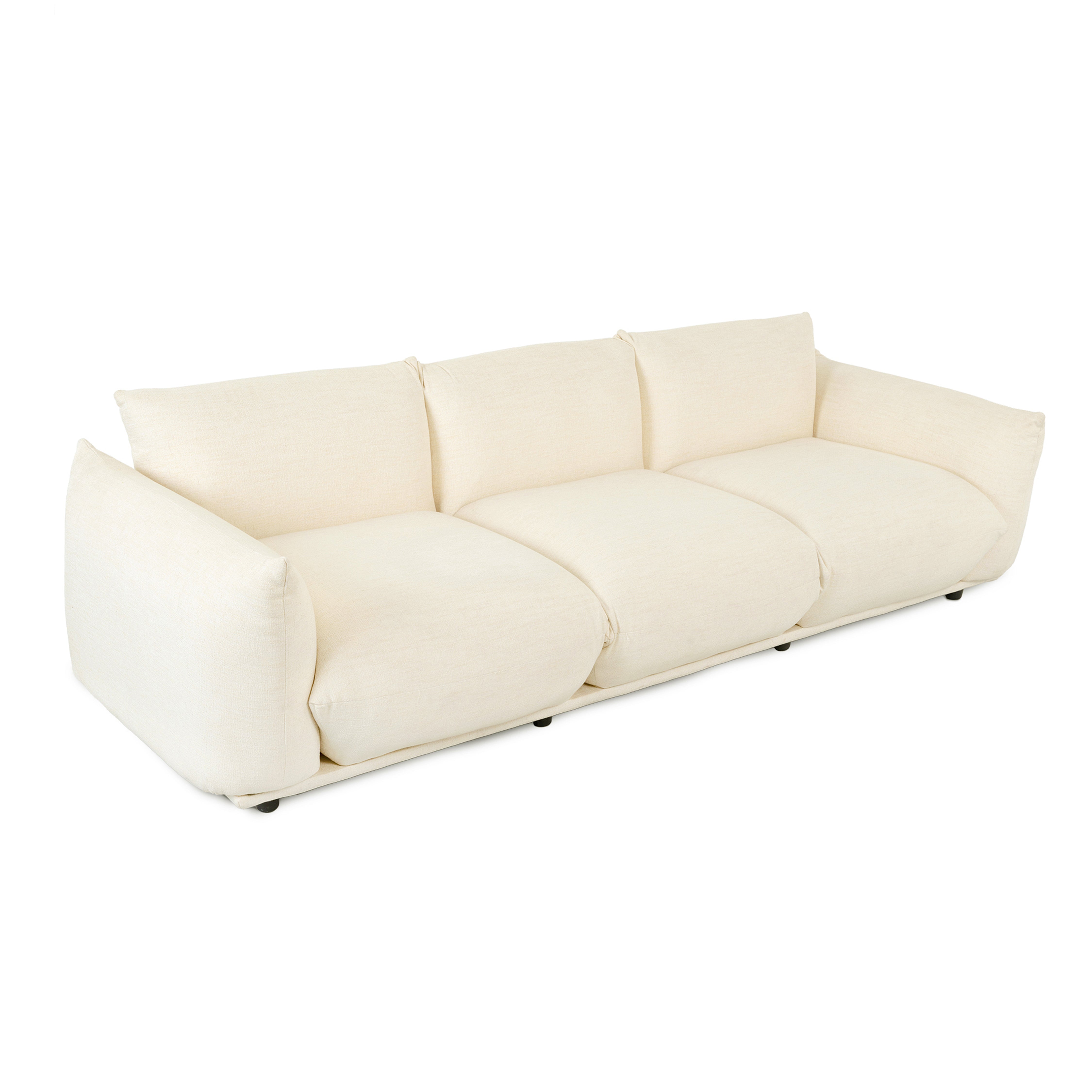 Valnott-Miro 3'lü Koltuk-Koltuk & Berjer-2-Milagron.com