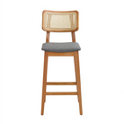 Valnott-Zion Hasırlı Bar Sandalyesi-Bar Sandalyesi-1-Milagron.com