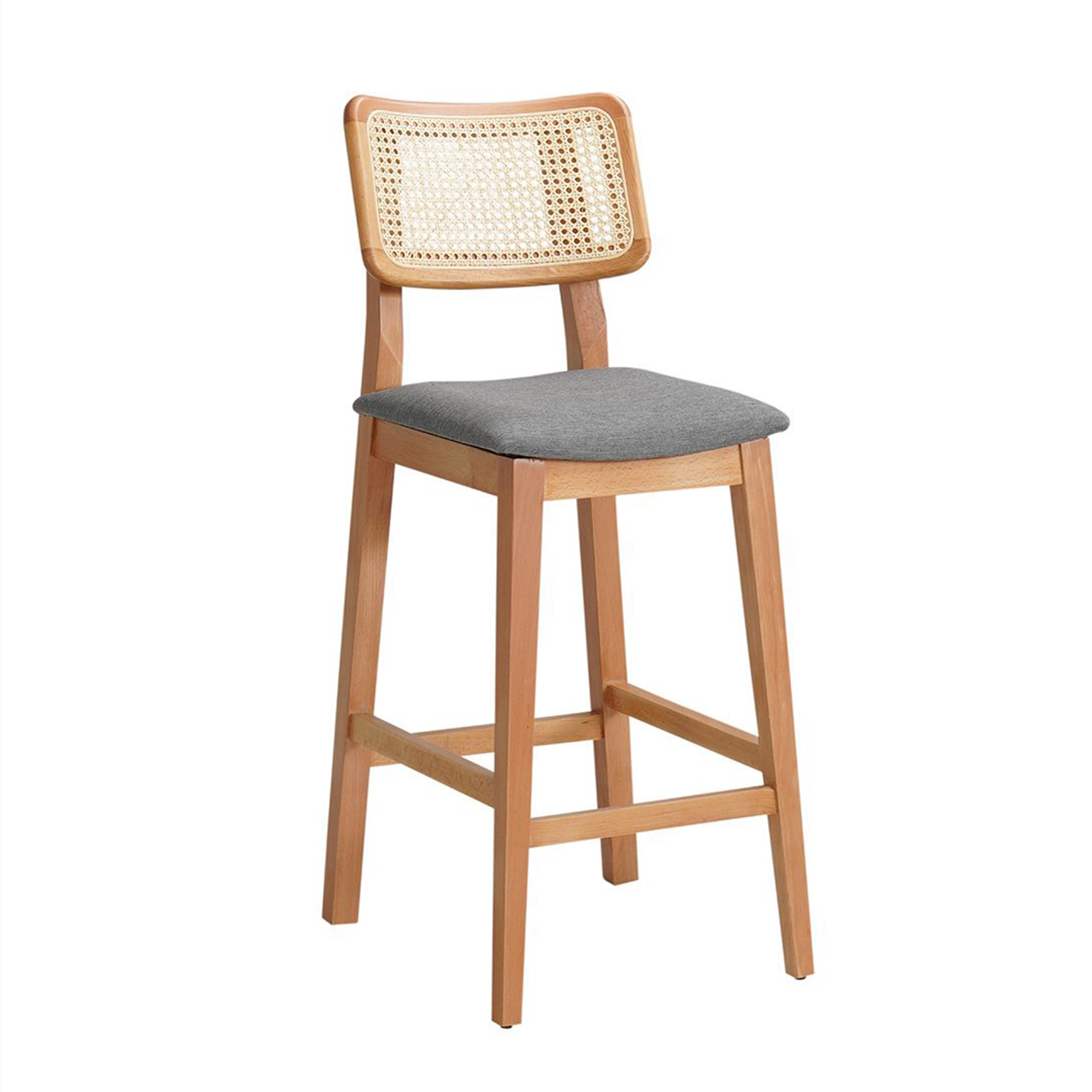 Valnott-Zion Hasırlı Bar Sandalyesi-Bar Sandalyesi-2-Milagron.com