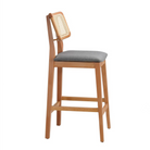 Valnott-Zion Hasırlı Bar Sandalyesi-Bar Sandalyesi-4-Milagron.com