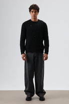 Oversize Desenli Triko Kazak