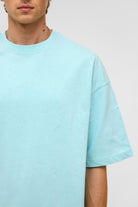 Basic Oversize Bisiklet Yaka Tişört