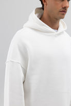 Basic Oversize Dikişsiz Kapüşonlu Sweatshirt