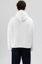Basic Oversize Dikişsiz Kapüşonlu Sweatshirt