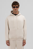 Basic Oversize Kapüşonlu Sweatshirt