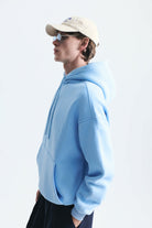 Basic Oversize Yıkamalı Hoodie