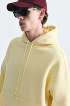 Basic Oversize Yıkamalı Hoodie