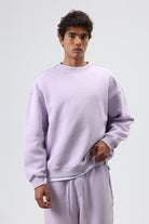 Basic Oversize Yıkamalı Sweatshirt