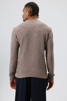 Bisiklet Yaka Oversize Triko Kazak