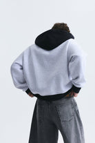 Blok Renkli Oversize Sweatshirt