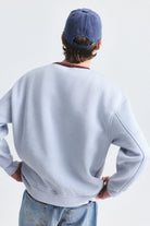 Boxy Fit Baskılı Sweatshirt