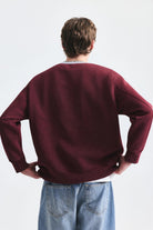 Boxy Fit Baskılı Sweatshirt