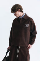 Boxy Fit Polo Yaka Sweatshirt