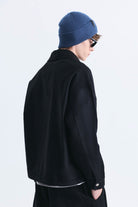 Boxy Fit Polo Yaka Sweatshirt