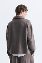 Boxy Fit Polo Yaka Sweatshirt