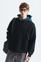 Boxy Fit Kapüşonlu Sweatshirt
