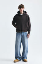Boxy Fit Kemerli Sweatshirt