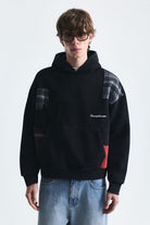 Boxy Fit Yama Detaylı Sweatshirt