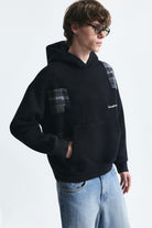 Boxy Fit Yama Detaylı Sweatshirt