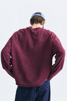 Boxy Fit Yazılı Sweatshirt