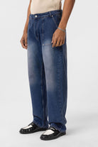 Cep Detaylı Baggy Fit Jean
