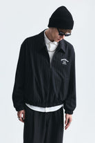 Oversize Çizgili Ceket Takım