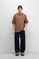 Dikiş Detaylı Relaxed Fit Jean