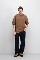 Dikiş Detaylı Relaxed Fit Jean