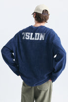 Dokulu London Baskılı Sweatshirt