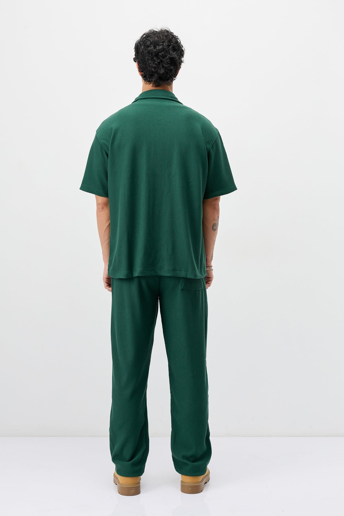 Fitilli Oversize Gömlek