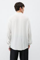 Hafif Dokulu Oversize Gömlek