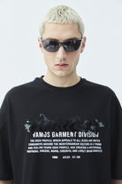 Atelier Kabartma Baskılı Oversize Tişört