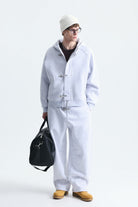 Oversize Klips Kapama Sweatshirt Takım