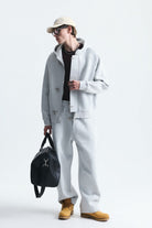 Oversize Klips Kapama Sweatshirt Takım