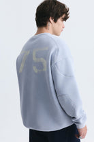 Miami Baskılı Bisiklet Yaka Sweatshirt