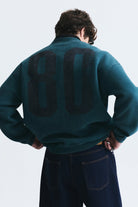Milano Baskılı Oversize Sweatshirt