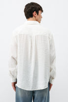 Modal Kumaş Cepli Oversize Gömlek