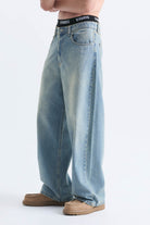 New Baggy Yıkamalı Jean