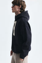 Numara Baskılı Oversize Sweatshirt