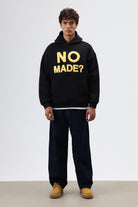 Oversize Baskılı Kapüşonlu Sweatshirt