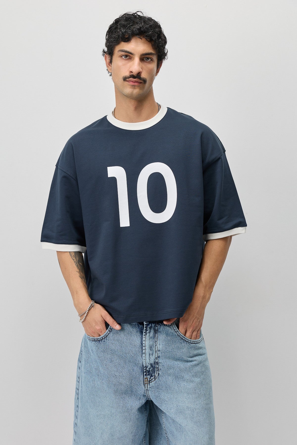 Oversize Baskılı TiŞört
