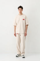 Oversize Champ Baskılı Eşofman Takım