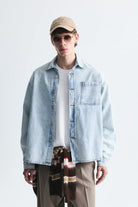 Oversize Denim Gömlek