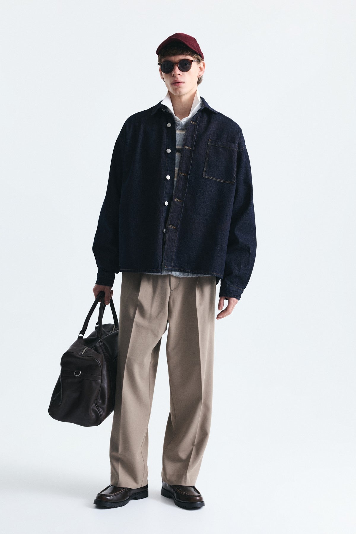 Oversize Denim Gömlek