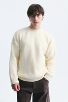 Oversize Fitilli Triko Kazak