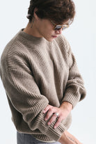Oversize Fitilli Triko Kazak