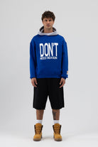 Çift Renk Baskılı Oversize Sweatshirt