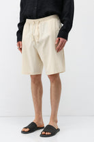 Oversize Keten Şort
